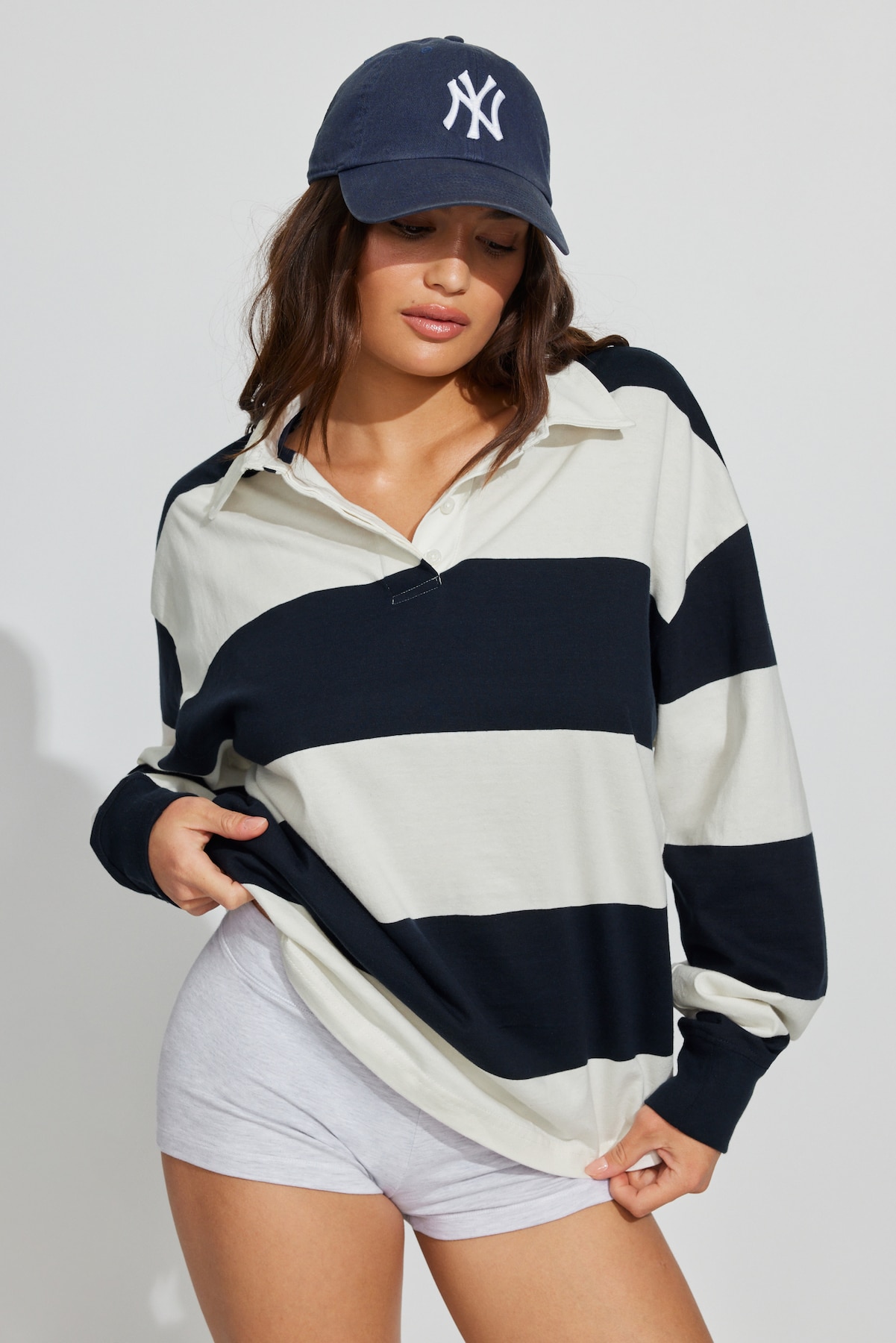 Relaxed Longsleeve Rugby Shirt