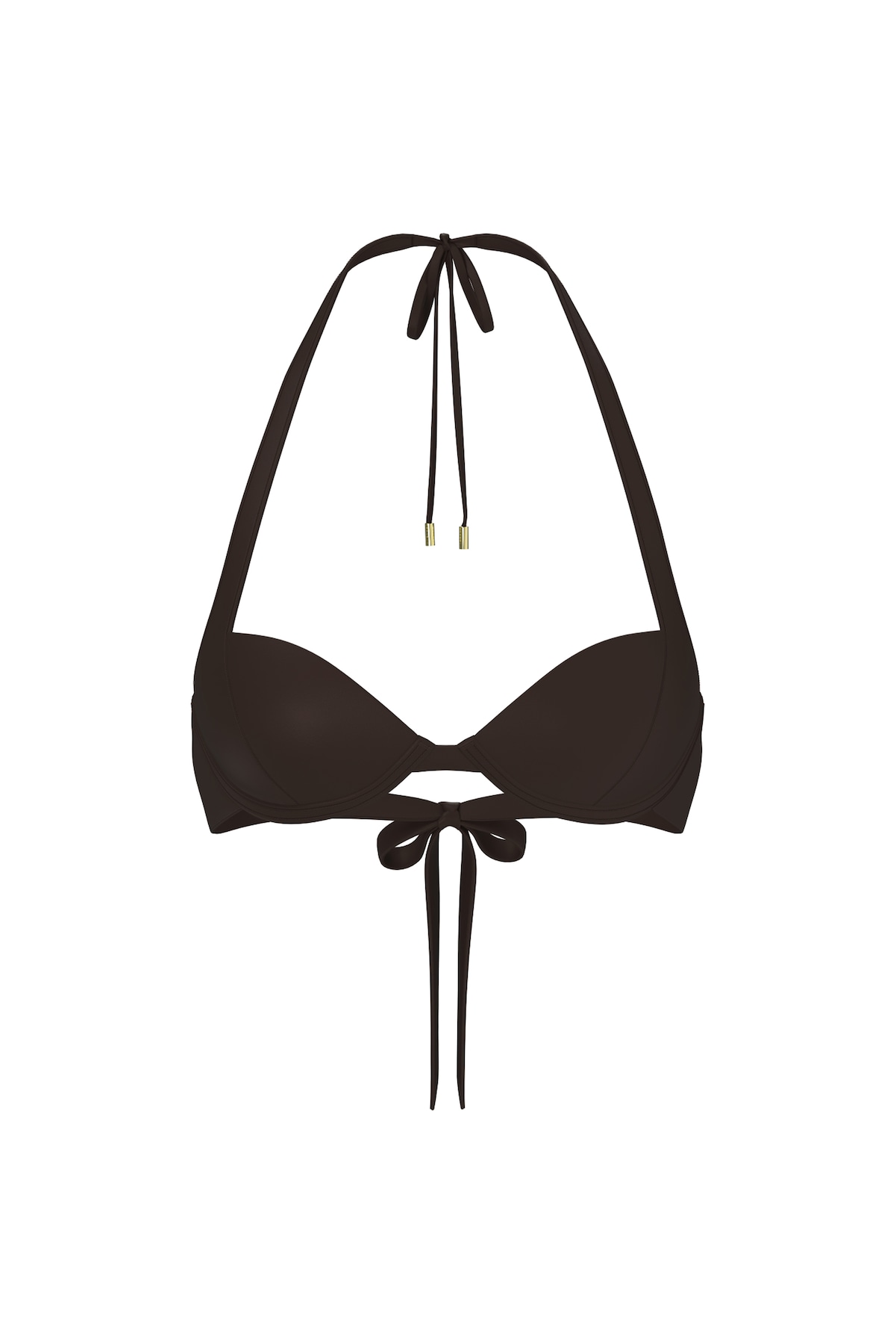 Alternative view of Halter Underwire Bikini Top