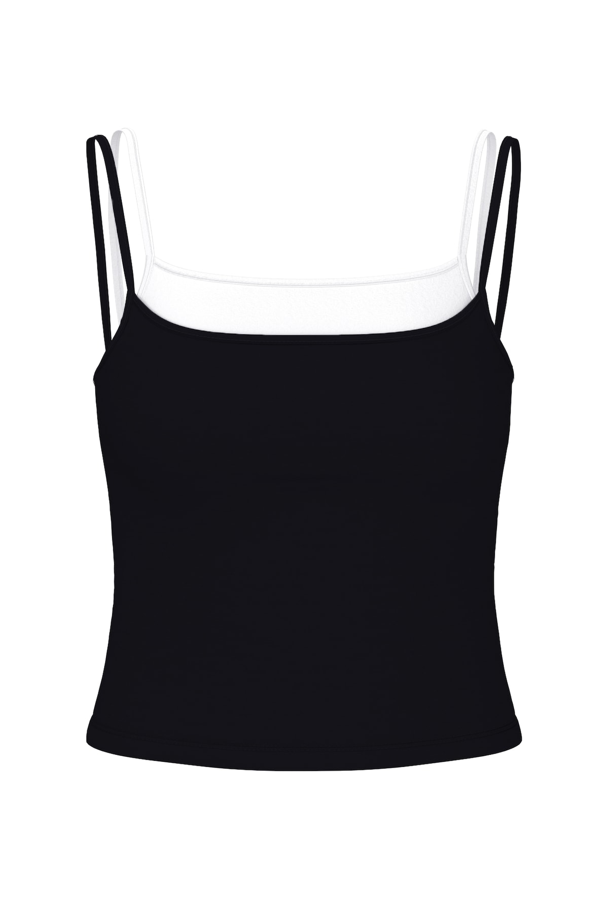 Sleek Double Layer Cami Top - Image 2